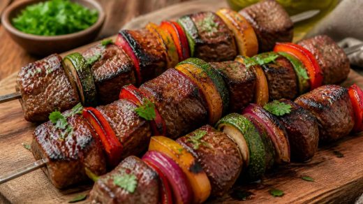 Comment faire des brochettes de boeuf tendres et savoureuses à l’italienne