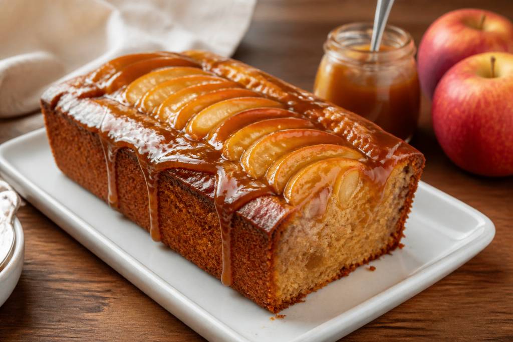 Cake pomme caramel : la recette moelleuse et fondante faite maison