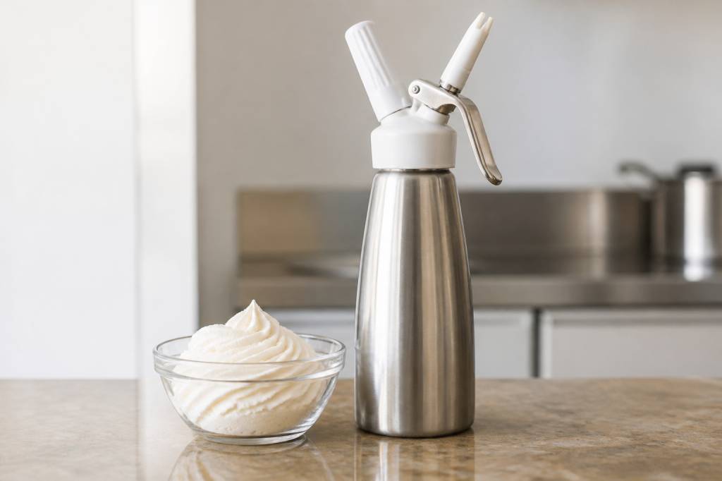 Crème chantilly au siphon 1 litre : recette, astuces et conseils d’utilisation