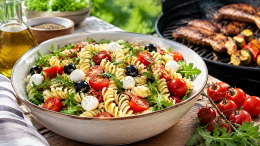 Salade de pates accompagnement barbecue : 10 recettes fraîches et gourmandes