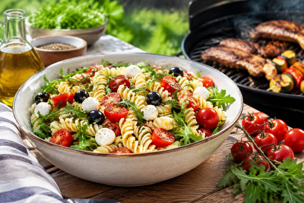 Salade de pates accompagnement barbecue : 10 recettes fraîches et gourmandes
