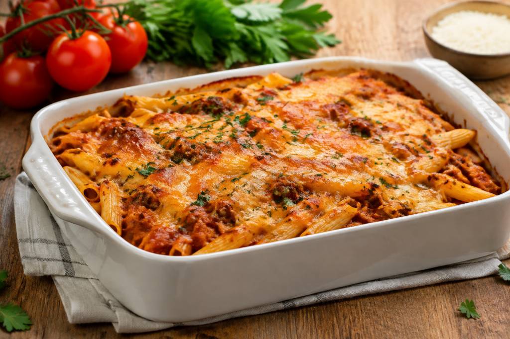 Recette pates au four : idées gourmandes et faciles pour toute la famille