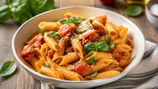 Penne pâtes : recettes italiennes faciles et savoureuses