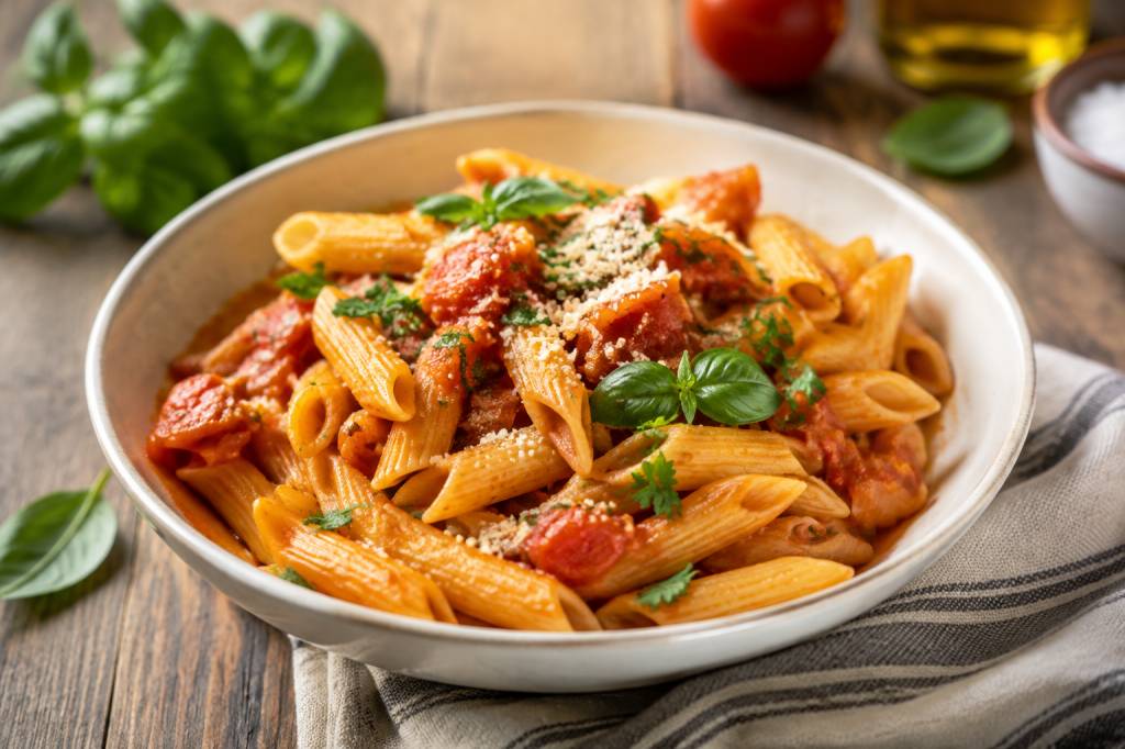 Penne pâtes : recettes italiennes faciles et savoureuses